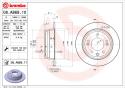 BREMBO Brzdový kotúč 08A86911