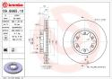 BREMBO Brzdový kotúč 09896510