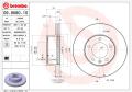 BREMBO Brzdový kotúč 09908010