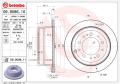 BREMBO Brzdový kotúč 09908611