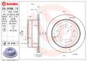 BREMBO Brzdový kotúč 09908611