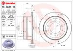BREMBO Brzdový kotúč 09908611