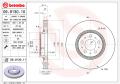 BREMBO Brzdový kotúč 09913011