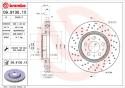 BREMBO Brzdový kotúč 0991301X