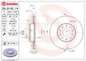 BREMBO Brzdový kotúč 09914511