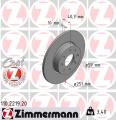 ZIMMERMANN Brzdový kotúč 110221920