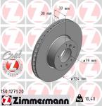 ZIMMERMANN Brzdový kotúč 150127120
