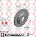 ZIMMERMANN Brzdový kotúč 150128320