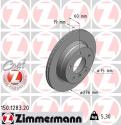 ZIMMERMANN Brzdový kotúč 150128320