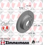 ZIMMERMANN Brzdový kotúč 150128320