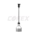 Ohrevná lampa, šedá / 173 mm