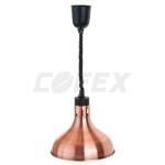 Ohrevná lampa Stalgast bronz / 290 mm 250 W