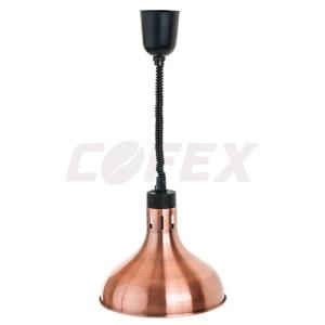 Ohrevná lampa Stalgast bronz / 290 mm 250 W