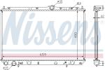 NISSENS Chladič motora 65559A