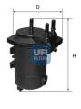 UFI Palivový filter 2405100