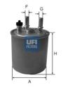 UFI Palivový filter 2407300