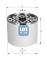 UFI Palivový filter 2436100