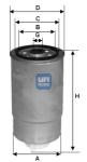 UFI Palivový filter 2438400