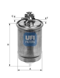 UFI Palivový filter 2440000