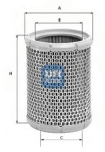 UFI Vzduchový filter 2725300