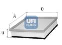 UFI Vzduchový filter 3029000