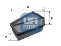 UFI Vzduchový filter 3034900