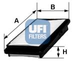 UFI Vzduchový filter 3038000