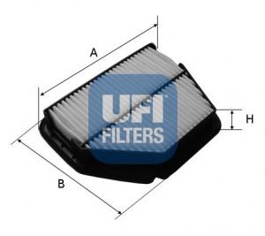 UFI Vzduchový filter 3039200