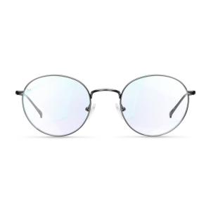 MELLER YUDA GUNMETAL okuliare na počítač s filtrom blokujúcim modré svetlo