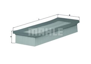 MAHLE ORIGINAL Vzduchový filter LX1601