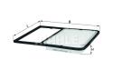 MAHLE ORIGINAL Vzduchový filter LX2029