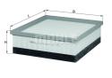 MAHLE ORIGINAL Vzduchový filter LX20774