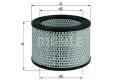 MAHLE ORIGINAL Vzduchový filter LX248