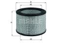 MAHLE ORIGINAL Vzduchový filter LX248