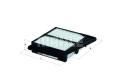 MAHLE ORIGINAL Vzduchový filter LX2688