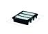 MAHLE ORIGINAL Vzduchový filter LX2752