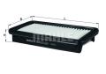 MAHLE ORIGINAL Vzduchový filter LX2833
