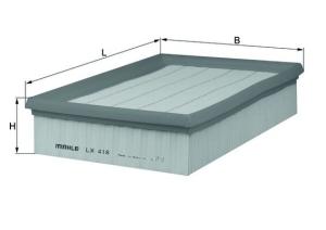 MAHLE ORIGINAL Vzduchový filter LX418