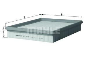 MAHLE ORIGINAL Vzduchový filter LX432