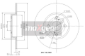 MAXGEAR Brzdový kotúč 190965