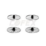 Sety kotúčov pre RG200 a RG250 – 4 ks