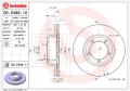 BREMBO Brzdový kotúč 09548811