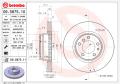 BREMBO Brzdový kotúč 09587511