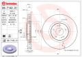 BREMBO Brzdový kotúč 09714231