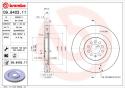 BREMBO Brzdový kotúč 09840311