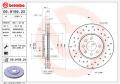 BREMBO Brzdový kotúč 0991592X