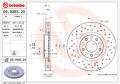 BREMBO Brzdový kotúč 0993632X