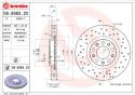 BREMBO Brzdový kotúč 0993632X