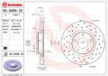 BREMBO Brzdový kotúč 0994682X