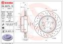 BREMBO Brzdový kotúč 0995731X